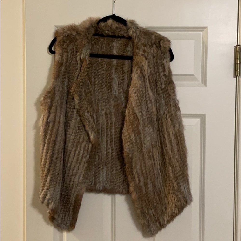 Joie Rabbit Fur Vest